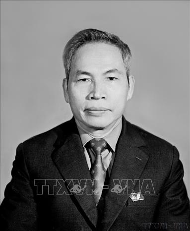 Đồng chí Đào Duy Tùng, Ủy viên Bộ Chính trị, Bí thư Trung ương Đảng Cộng sản Việt Nam Khóa VI (1986). Ảnh: TTXVN