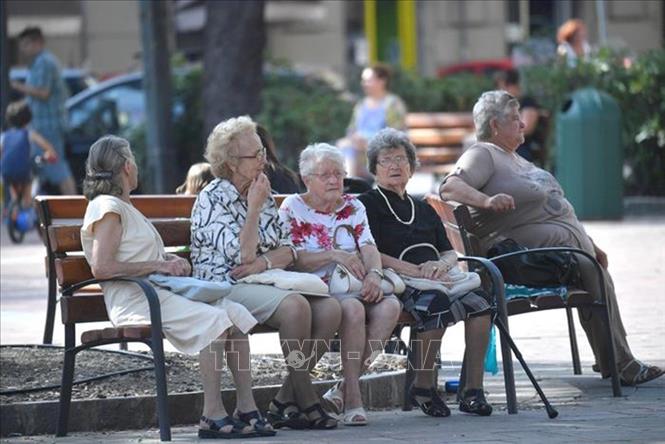 Người cao tuổi Italy. Ảnh: ANSA/TTXVN