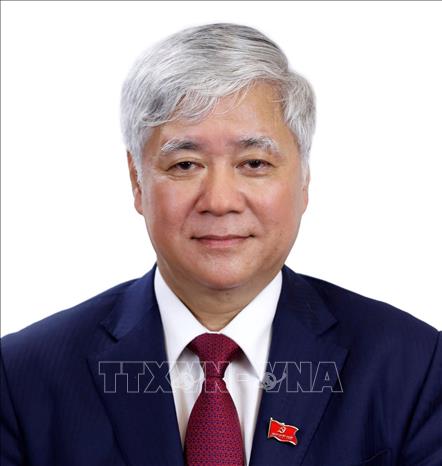 Đồng chí Đỗ Văn Chiến, Ủy viên Bộ Chính trị, Bí thư Trung ương Đảng, Bí thư Đảng đoàn, Chủ tịch Ủy ban Trung ương Mặt trận Tổ quốc Việt Nam. Ảnh: TTXVN