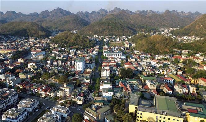 Một góc thành phố Sơn La, tỉnh Sơn La. Ảnh: Quang Quyết-TTXVN