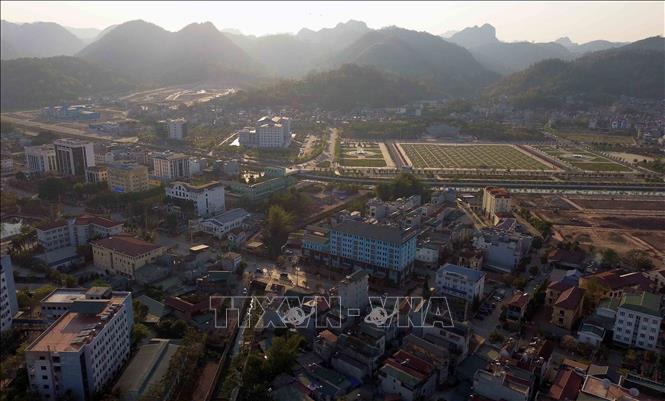 Một góc thành phố Sơn La, tỉnh Sơn La. Ảnh: Quang Quyết-TTXVN