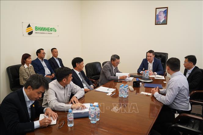 A view off the wworking session. VNA Photo: Duy Trinh