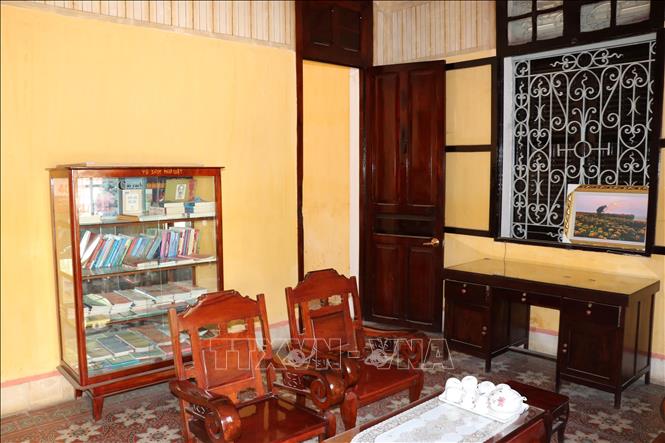 Không gian bên trong của biệt thự Nguyễn Thành Giung tại phường 4, thành phố Sa Đéc (Đồng Tháp). Ảnh: Minh Hưng - TTXVN