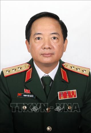 Thượng tướng Trịnh Văn Quyết, Ủy viên Trung ương Đảng, Ủy viên Quân ủy Trung ương, Chủ nhiệm Tổng cục Chính trị Quân đội nhân dân Việt Nam. Ảnh: TTXVN
