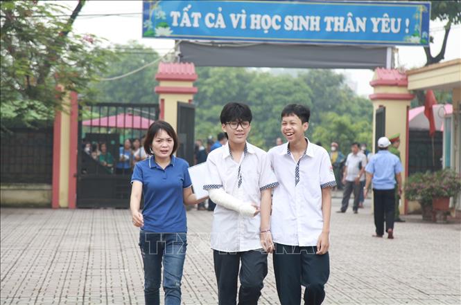 Điểm thi trường THCS Trần Phú (quận Hoàng Mai) có 2 thí sinh 