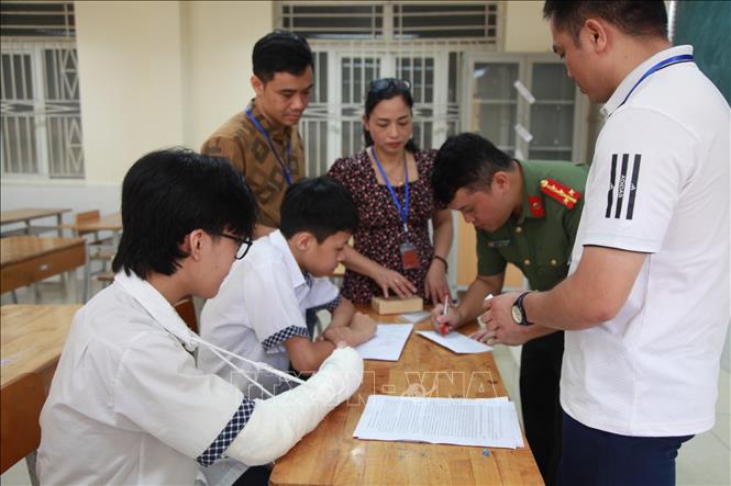 Điểm thi trường THCS Trần Phú (quận Hoàng Mai) có 2 thí sinh 