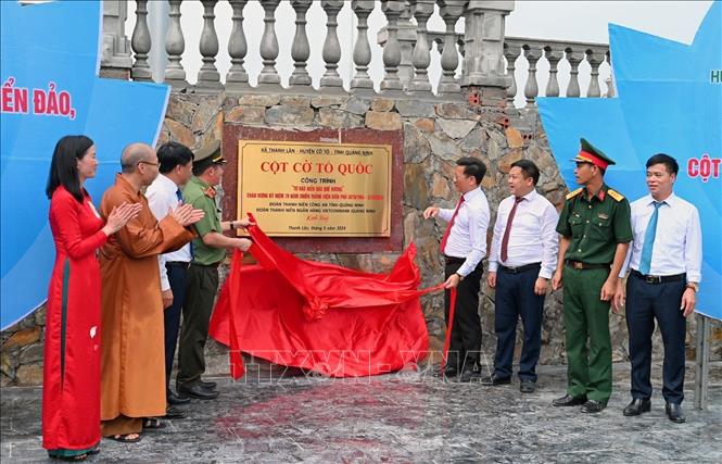 Nghi lễ khánh thành. Ảnh: TTXVN phát