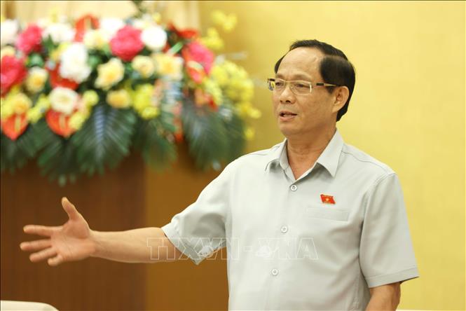 Phó Chủ tịch Quốc hội Trần Quang Phương phát biểu. Ảnh: Phương Hoa – TTXVN