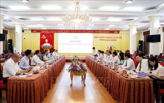 Toàn cảnh buổi làm việc. Ảnh: Thái Thuần - TTXVN