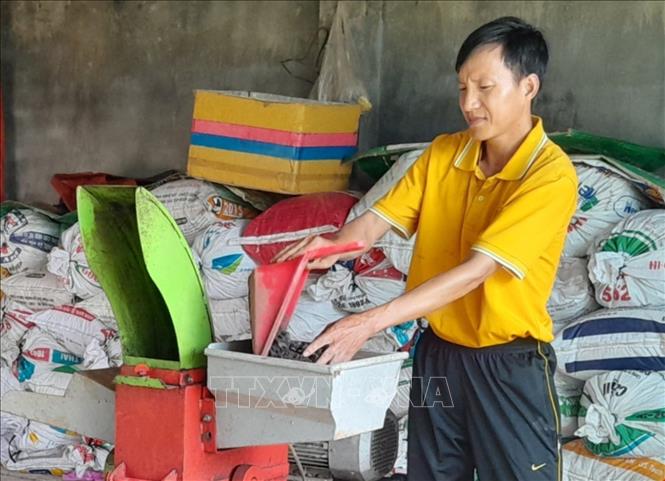 Sản phẩm quả điều được xay nhuyễn. Ảnh: K GỬIH –TTXVN 