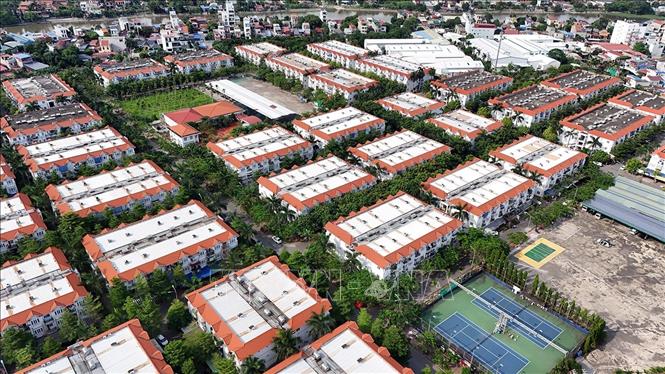 Hải Phòng là một trong những địa phương đi đầu trong cả nước việc xây dựng nhà ở xã hội (NOXH) nhà cho người có thu nhập thấp. Ảnh: Tuấn Anh – TTXVN