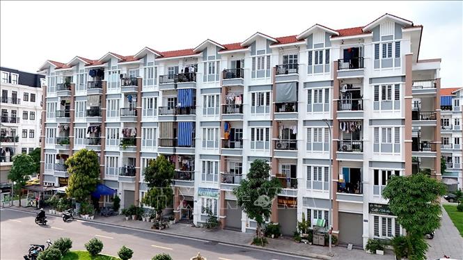 Trong giai đoạn 2021 – 2030, Hải Phòng đặt mục tiêu xây dựng 42.000 căn NOXH. Ảnh: Tuấn Anh – TTXVN