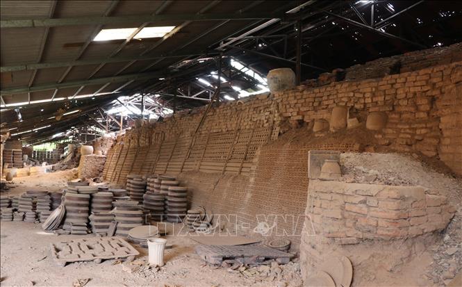 The 200-year-old Phong Son ceramic kiln. VNA Photo: Sỹ Tuyên