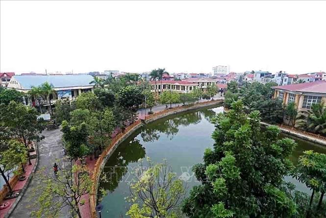Rural road system in Dan Phuong outskirts district. VNA Photo