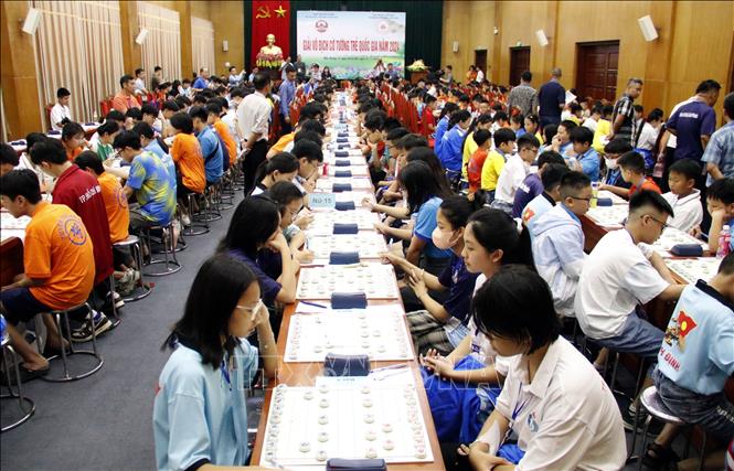 Quang cảnh thi đấu. Ảnh: Đồng Thúy-TTXVN