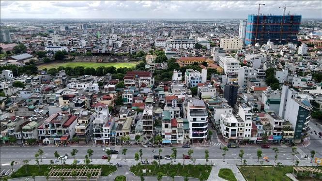 Một góc thành phố Thái Bình. Ảnh: Thế Duyệt – TTXVN