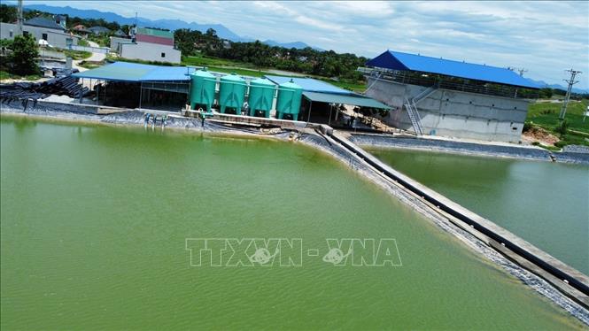 Nhà máy nước Thọ Ngọc, huyện Triệu Sơn. Ảnh: Khiếu Tư - TTXVN
