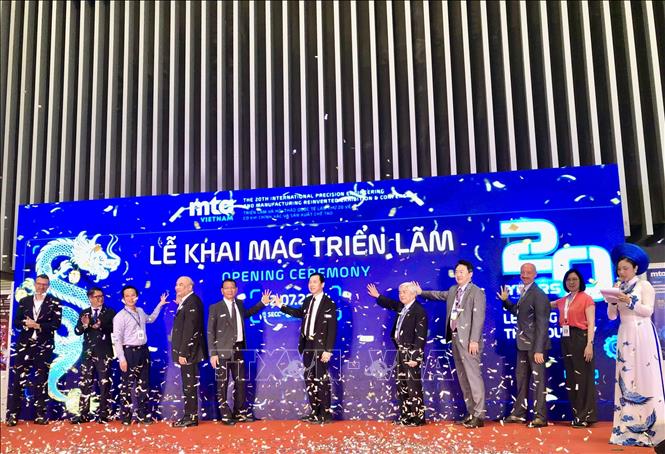 The 20th International Precision Engineering, Machine Tools and Metalworking Exhibition and Conference (MTA Vietnam 2024) kicks off in Ho Chi Minh City on July 2. VNA Photo: Mỹ Phương