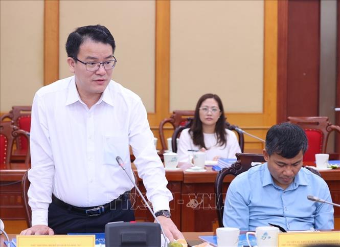 Thứ trưởng Bộ Kế hoạch và Đầu tư Trần Quốc Phương phát biểu. Ảnh: Văn Điệp – TTXVN