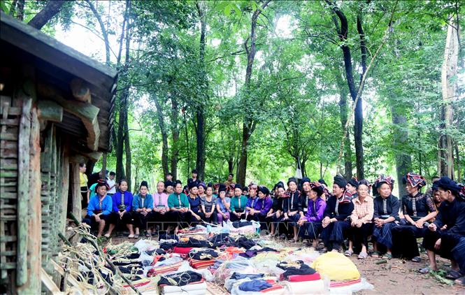 Đông đảo nhân dân và du khách dự Lễ hội Đông Sửa. Ảnh: Quang Quyết - TTXVN
