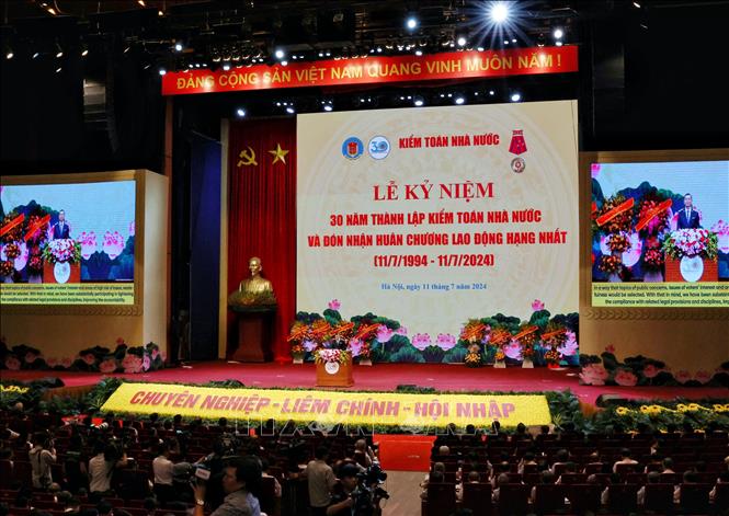 Quang cảnh Lễ kỷ niệm.  Ảnh: Phạm Hậu - TTXVN
