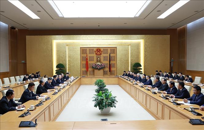 A view of the reception. VNA Photo: Dương Giang