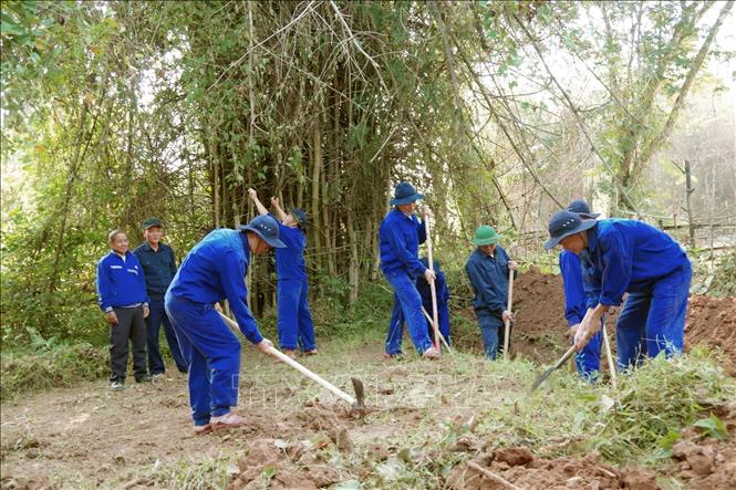 Đội quy tập 192 đã đưa được 963 hài cốt liệt sĩ trở về quê hương. Ảnh: TTXVN phát