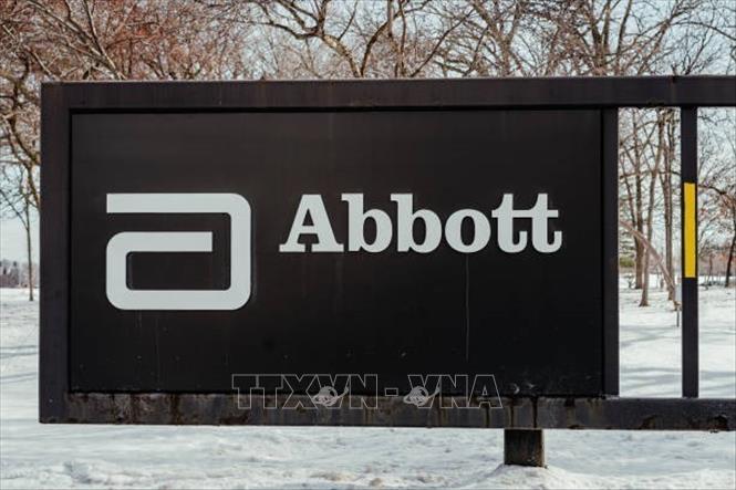 Biển hiệu Abbott tại Illinois, Mỹ. Ảnh: Getty Images/TTXVN