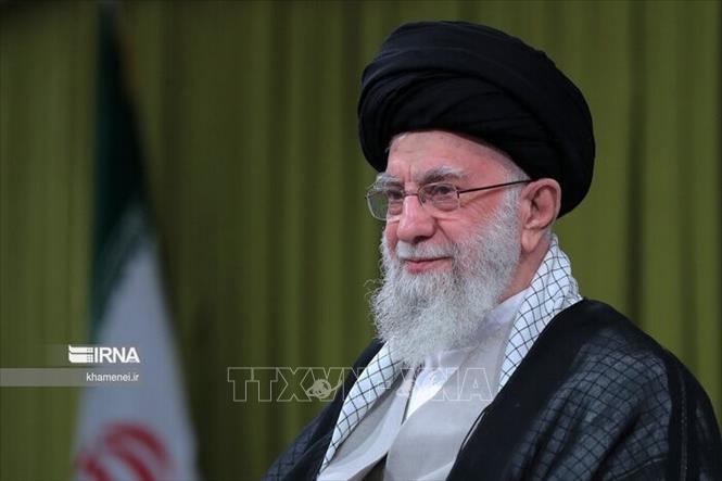 Lãnh tụ tối cao Iran Ali Khamenei. Ảnh: IRNA/TTXVN