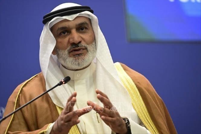 Tổng Thư ký Tổ chức Các nước Xuất khẩu dầu mỏ (OPEC) Haitham Al-Ghais phát biểu tại một diễn đàn ở St. Petersburg, Nga ngày 6/6/2024. Ảnh: AA/TTXVN