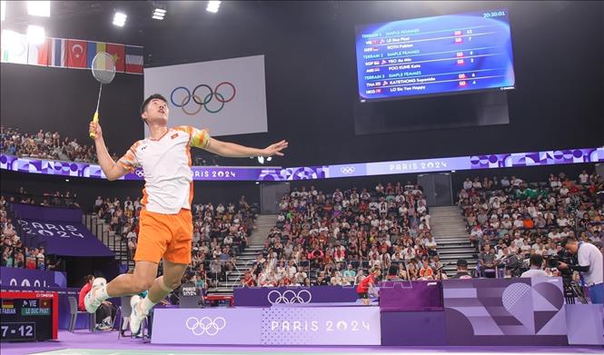 This is the first performance of Phat at an Olympics event. VNA Photo: Hoàng Linh 