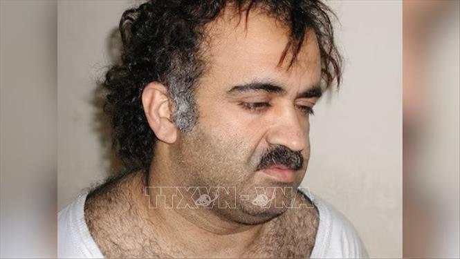 Kẻ chủ mưu vụ khủng bố ngày 11/9/2001 Khalid Sheikh Mohammed trong ảnh công bố hồi tháng 3/2003. Ảnh: REUTERS/TTXVN