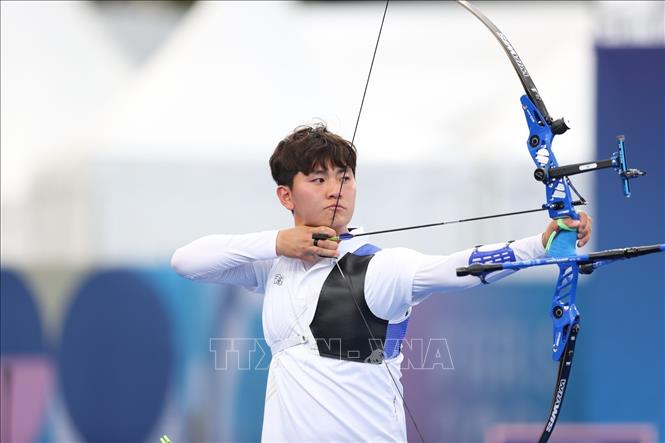 Kim Je Deok từng giành HCV Olympic khi mới 17 tuổi. Ảnh: Hoàng Linh-TTXVN
