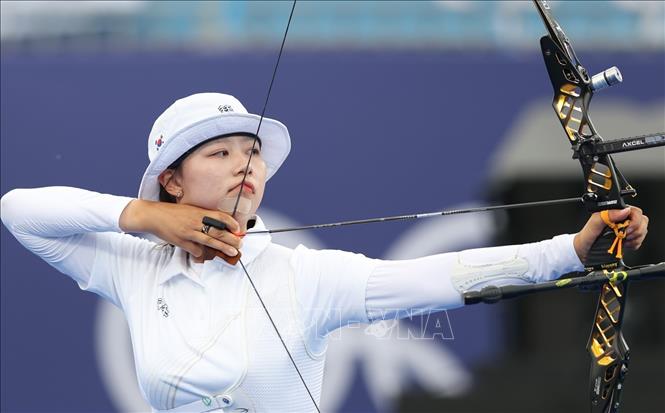 Cung thủ Lim Si Hyeon. Ảnh: Hoàng Linh-TTXVN
