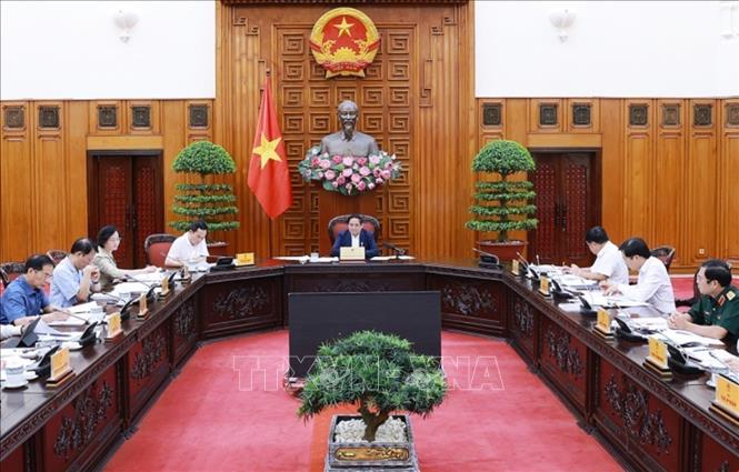 A view of the meeting. VNA Photo: Dương Giang