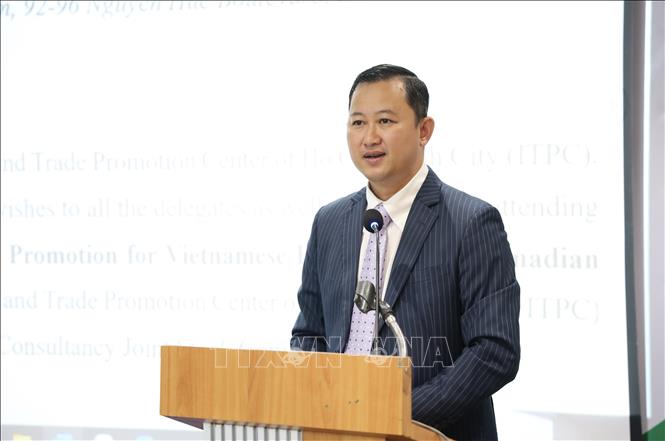 Ông Trần Phú Lữ, Giám đốc ITPC, phát biểu tại Hội thảo. Ảnh: Xuân Anh -TTXVN 