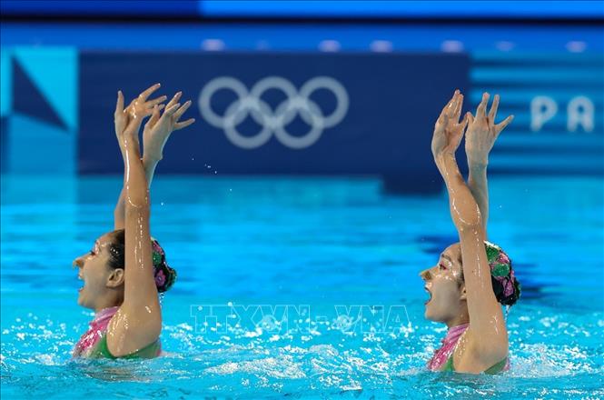 Phần thi của Wang Liuyi và Wang Qianyi diễn ra cuối cùng trong ngày nhưng lại được chú ý nhất. Ảnh: Hoàng Linh - pv TTXVN tại Paris