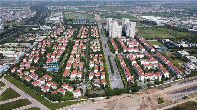 The Splendora urban area in Hoai Duc district. VNA Photo: Huy Hùng