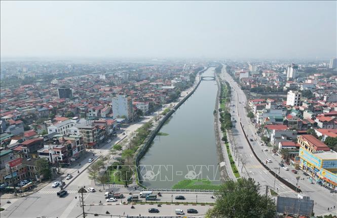 Một góc thành phố Ninh Bình hiện nay. Ảnh: Đức Phương - TTXVN