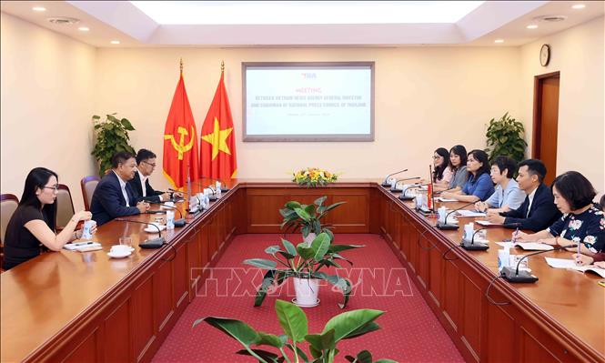 Quang cảnh buổi tiếp. Ảnh: An Đăng - TTXVN