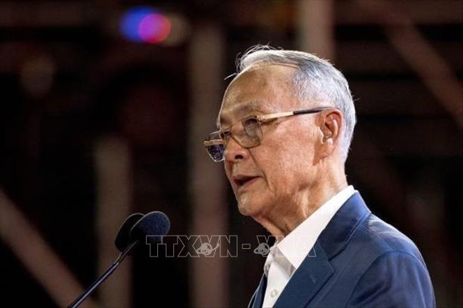 Trong các cuộc tổng tuyển cử năm 2019 và 2023, ông Chaikasem (ảnh) được đề cử làm một trong các ứng cử viên Thủ tướng của đảng Pheu Thai. Ảnh: Getty Images/TTXVN