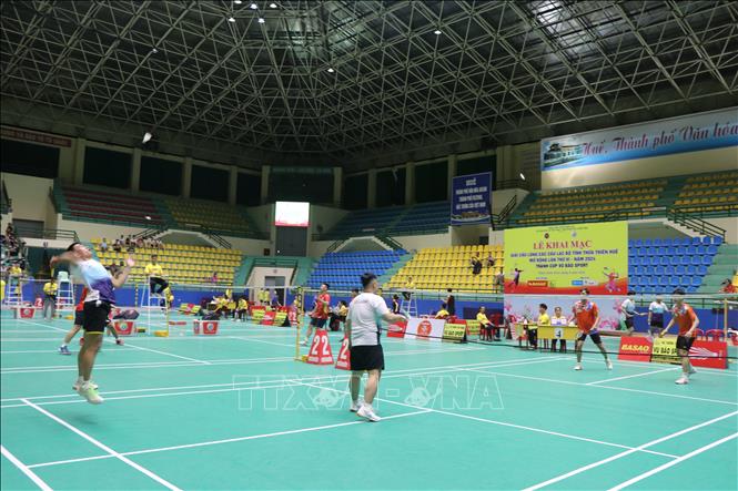 Các vận động viên tham gia thi đấu. Ảnh: Tường Vi - TTXVN