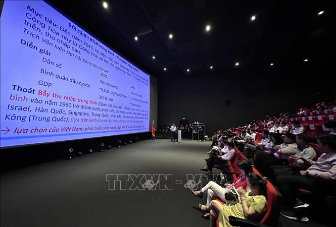 A view of the conference. VNA Photo: Trần Lê Lâm