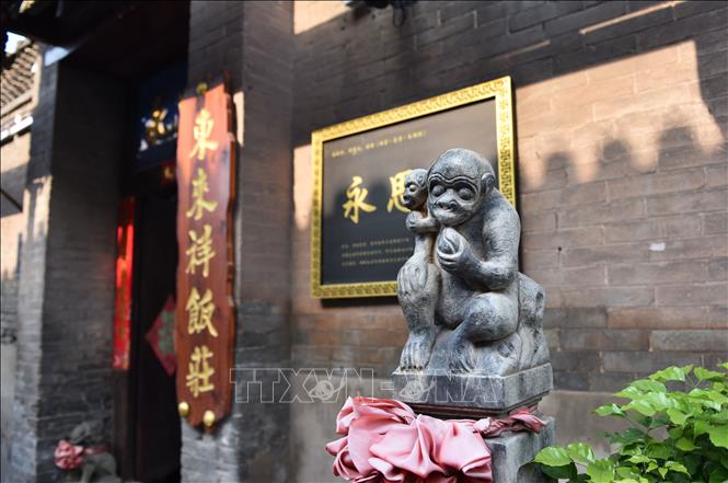 Bình Dao còn lưu giữ được nhiều di tích, hiện vật cổ như miếu Hoàng Thành, điện Vạn Phật, chùa Chấn Quốc… Ảnh: Thành Dương - PV TTXVN tại Trung Quốc