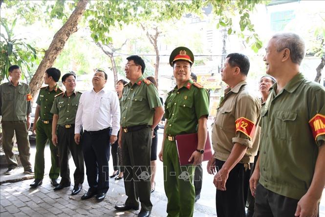 Các lực lượng chức năng tham gia mô hình 
