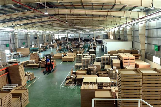 Mục tiêu của công ty hướng tới các doanh nghiệp sản xuất trong nước, bảo vệ môi trường. Ảnh: Tuấn Anh – TTXVN