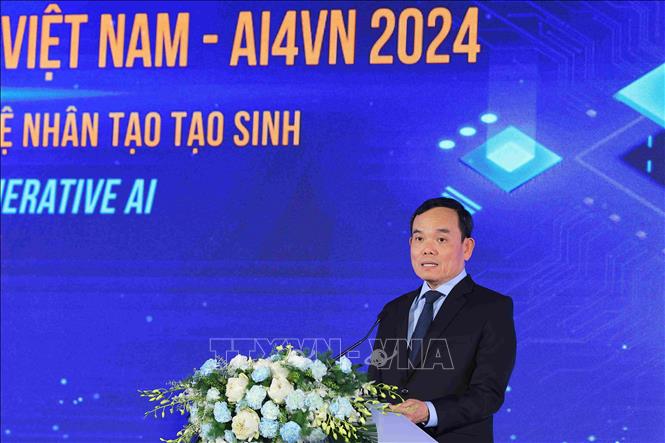 Trưởng Ban kinh tế Trung ương, Phó Thủ tướng Trần Lưu Quang phát biểu. Ảnh: Hoàng Hiếu - TTXVN