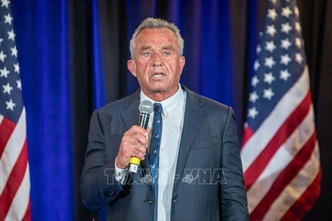 (Tư liệu) Ông Robert F. Kennedy Jr. phát biểu tại Austin, Texas, Mỹ, ngày 13/5/2024. Ảnh: Getty Images/TTXVN