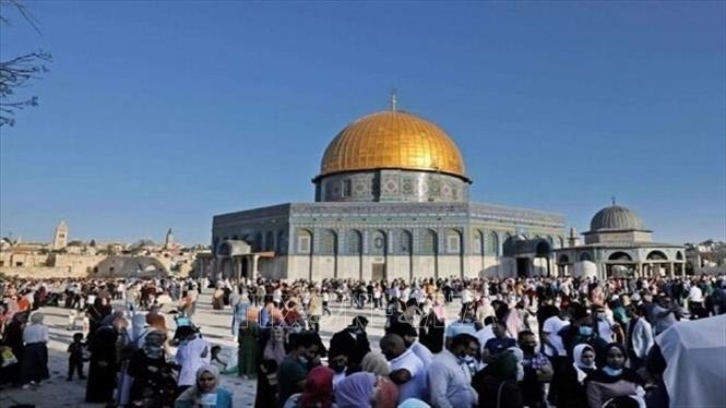 Nhà thờ Hồi giáo al-Aqsa ở Jerusalem. Ảnh: IRNA/TTXVN