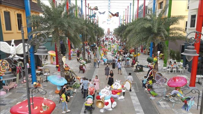 Wonder Museum Hồ Tràm-Bảo tàng thế giới check-in với hơn 700 mô hình kiến tạo thế giới hoạt hình, cùng nhiều khu chức năng, là điểm đến độc đáo cho du khách khám phá và trải nghiệm. Ảnh: Huỳnh Sơn-TTXVN